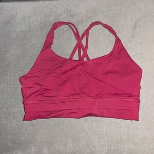 Lululemon pink sports bra size 10